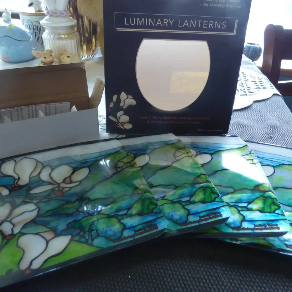 MODGY EXPANDABLE MAGNOLIA LANDSCAPE LUMINARY LANTERN POOL BOAT GARDEN PARTY